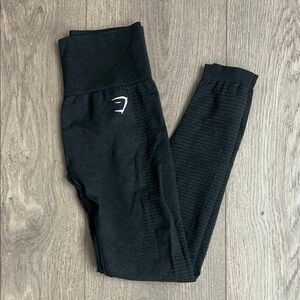 Black Vital Seamless Leggings